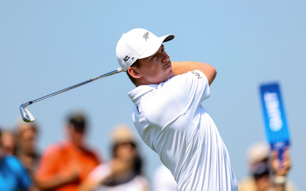 New Zealand golfer Daniel Hillier