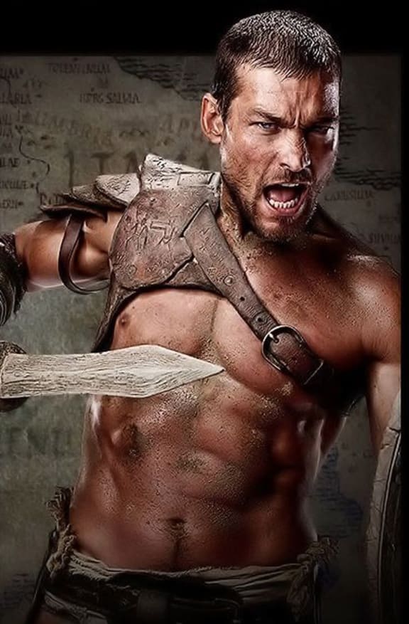 Andy Whitfield in Spartacus