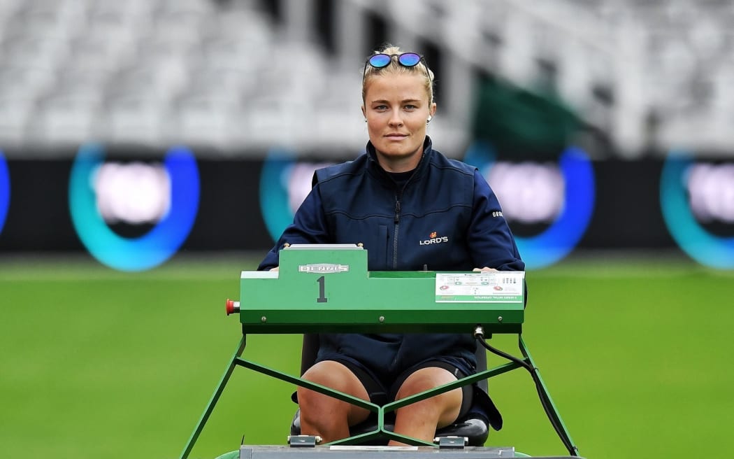 A image of Meg Lay at Lords Cricket Ground