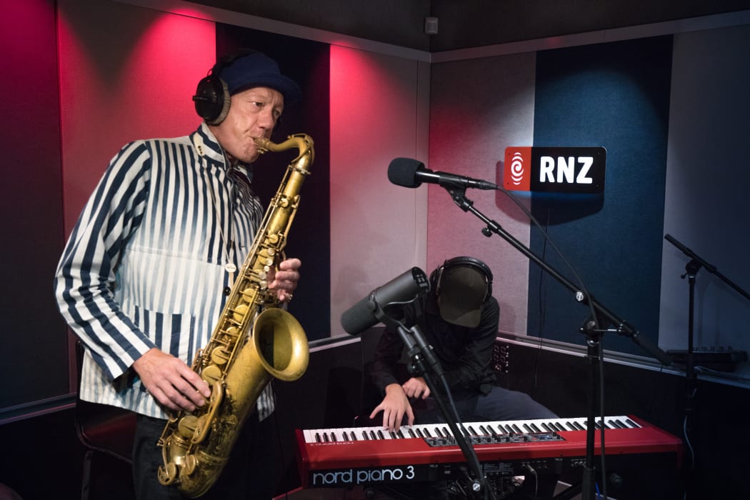 Nathan Haines at RNZ Auckland