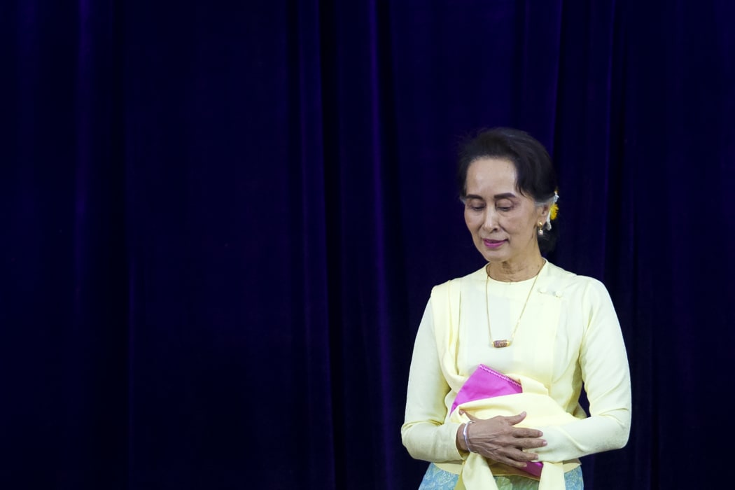 Myanmar State Counsellor Aung San Suu Kyi.