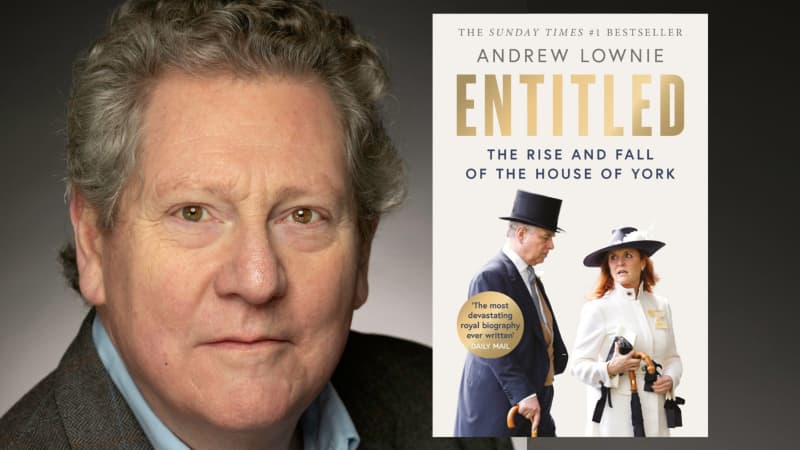 Andrew Lownie, author of Entitled: The Rise and Fall of The House of York.