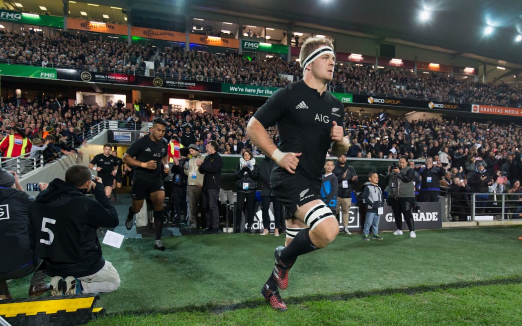 All Black flanker Sam Cane.