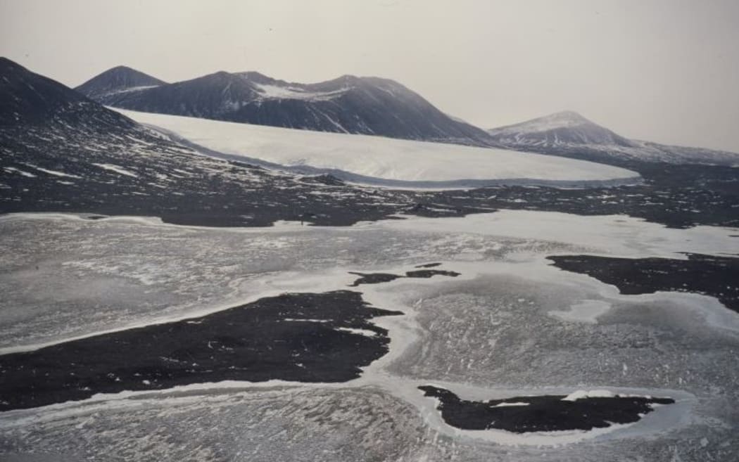 Lake Fryxell in Antarctica