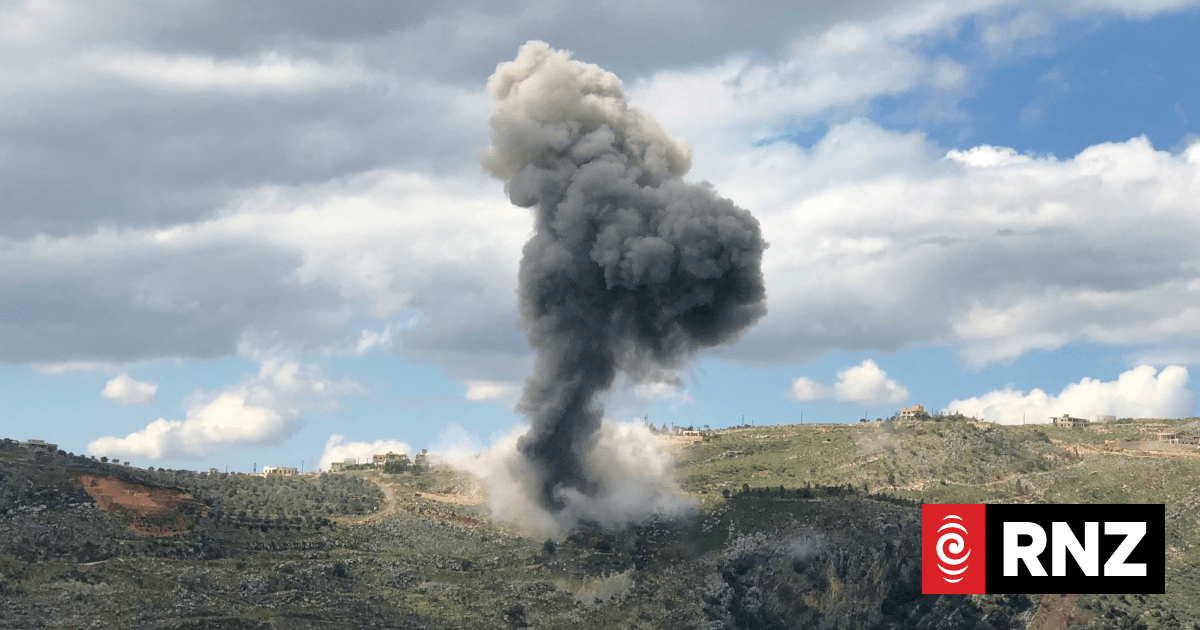 HRW accuses Israel of 'unlawfully' using white phosphorus in new Lebanon attacks - RNZ