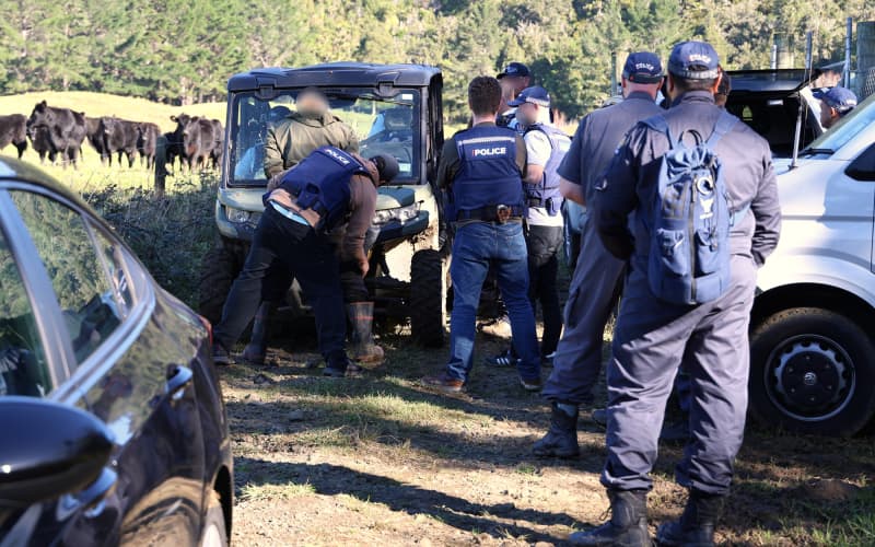 Gun found in child's room in meth raids across Auckland and Northland | RNZ