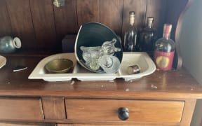 A resident 10km from Te Aroha had items in her home topple over and break after a strong quake hit the area on 4 January.
