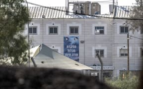 A view of Sde Teiman military detention camp in Israel's Negev desert near the Gaza Strip, on January 10.
Mandatory Credit:	Mostafa Alkharouf/Anadolu/Getty Images via CNN Newsource