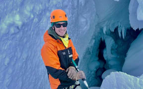 Dave Langrish in Antarctica.