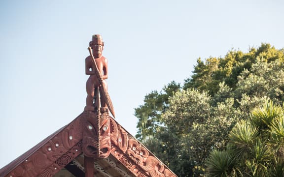 Preparations are underway ahead of the powhiri for the PM today.