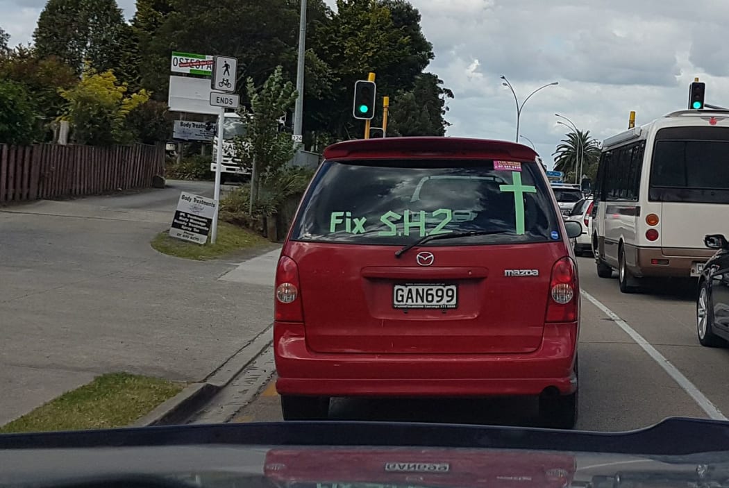 Image from the Fix the Bloody Road campaign group on Facebook.