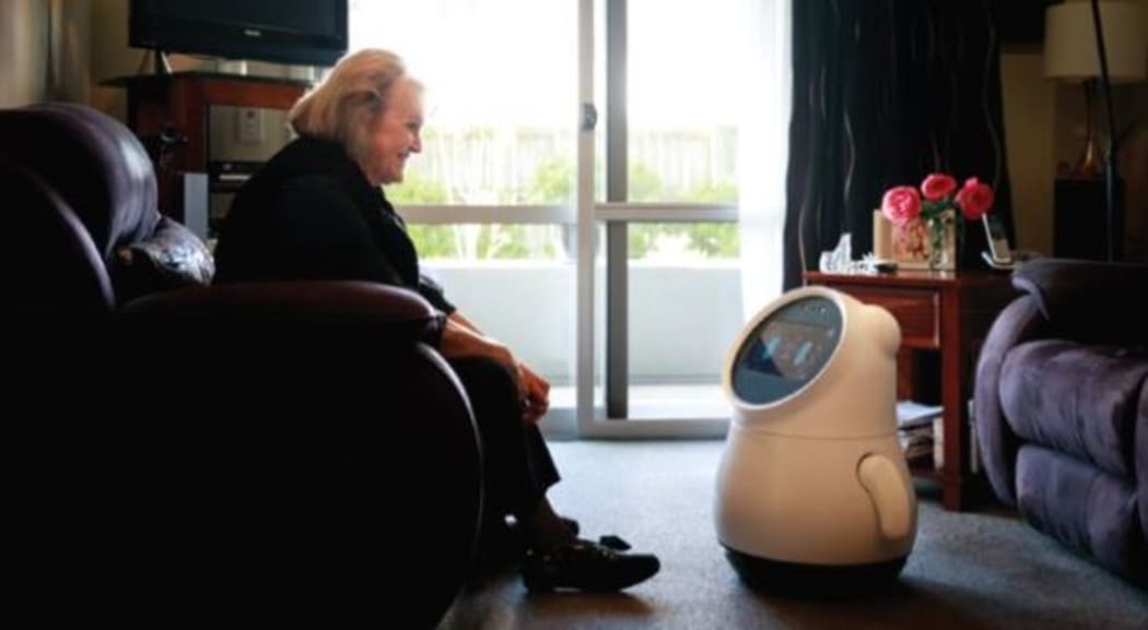 Robot at retirement village