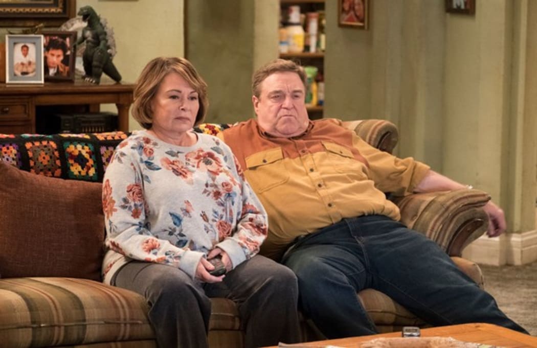 Roseanne Barr and John Goodman in the 2018 revival of 'Roseanne'.