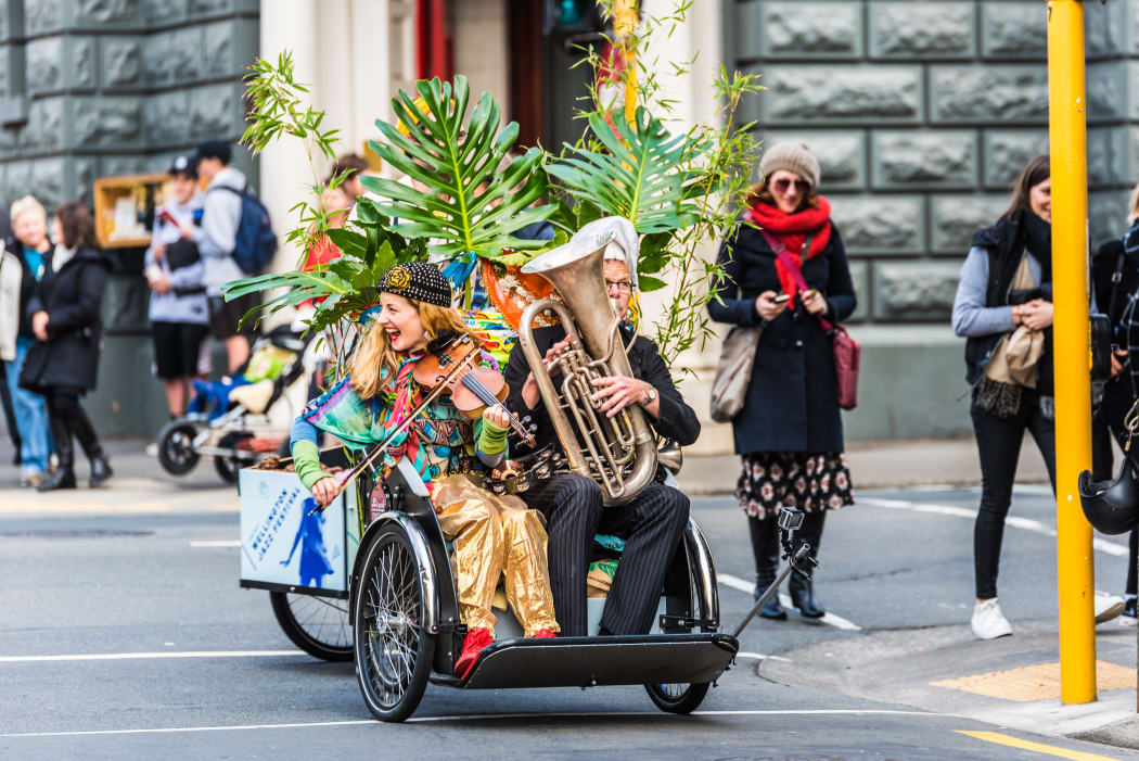 Wellington Jazz Festival 2017 Jazz Bike-