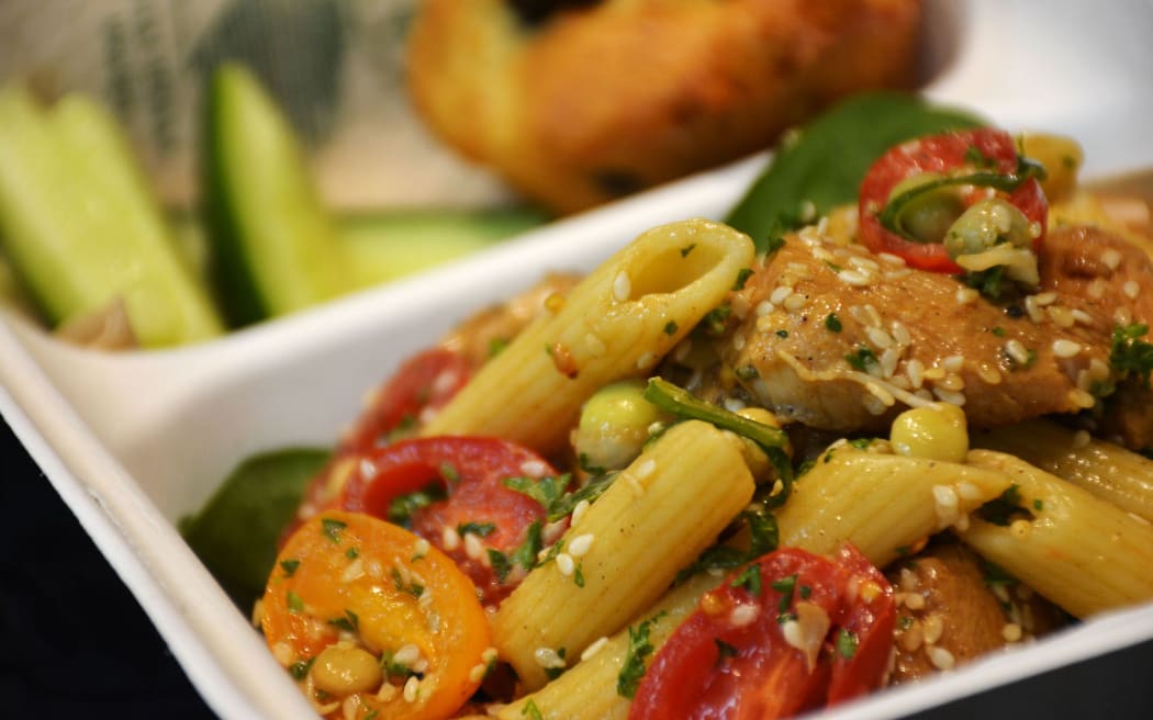 An example of the school lunches provided by Te Rūnanga o Ngāti Rārua.