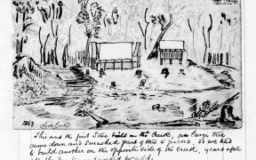 Lyell Creek, Smart & Day’s Store & Camp, 1863