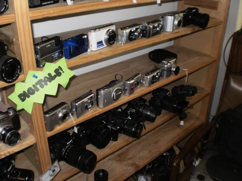 Images of digital camera stock at Junktion NZ in an image taken with an Olympus Digital Camera.