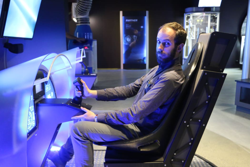 Exhibitions developer at the Museum of Transport and Technology, Todd Dixon