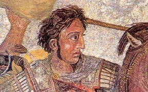 Mosaic of Alexander the Great