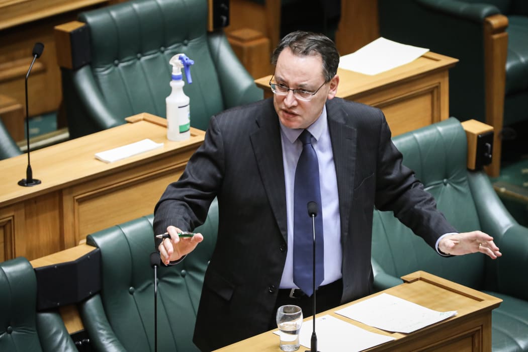 National Party MP Shane Reti speaking in the General Debate