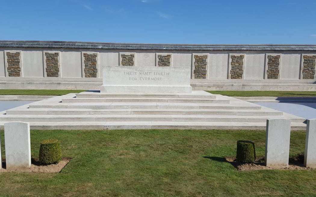 Caterpillar Valley Cemetery near Longueval.