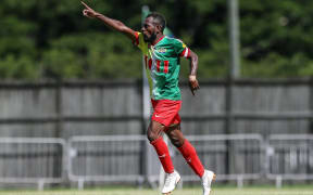 Captain Raymond Gunemba was the hat-trick hero for Toti City FC.