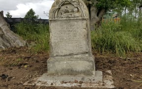 Old headstone