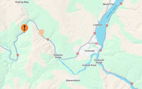 Map of the affected region.