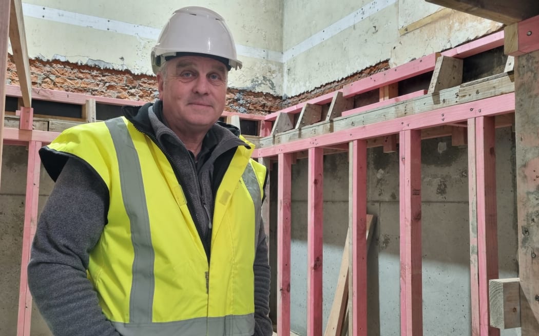 Sarjeant Gallery project manager Barry Robin in September 2023.