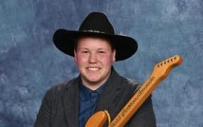 Zac Griffiths at the 2021 NZ Gold Guitar Awards
