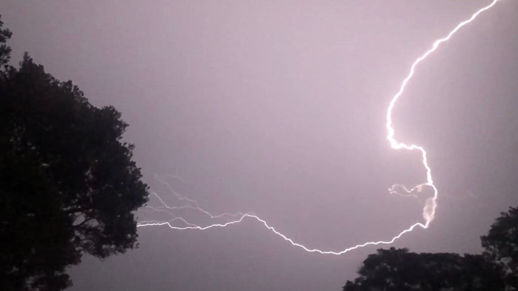 Wellington thunderstorms.