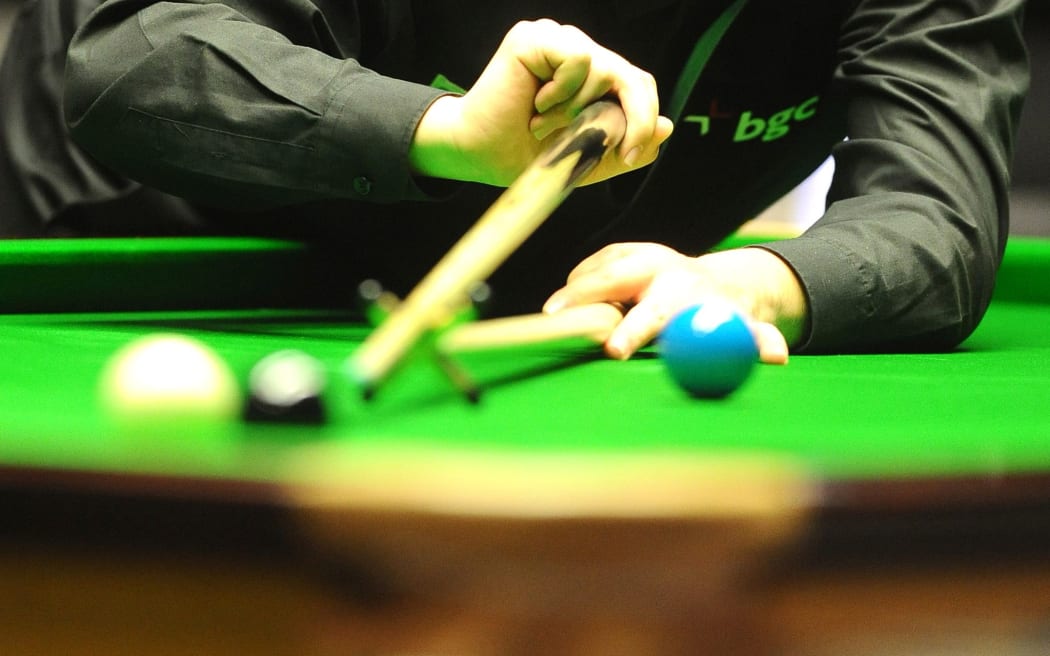 15/01/2012 - BGC Master Snooker - 2012 - Ding Junhui v Ronnie O'Sullivan- Ding Junhui. - Photo: Charlie Crowhurst / Offside.