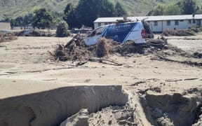 Flood damage in the Esk Valley in Hawke’s Bay.