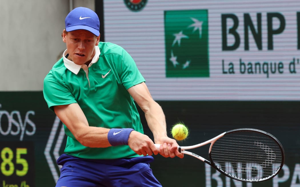 Italian Tennis player Jannik Sinner