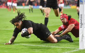 Ma'a Nonu scores in his 100th Test RWC2015.