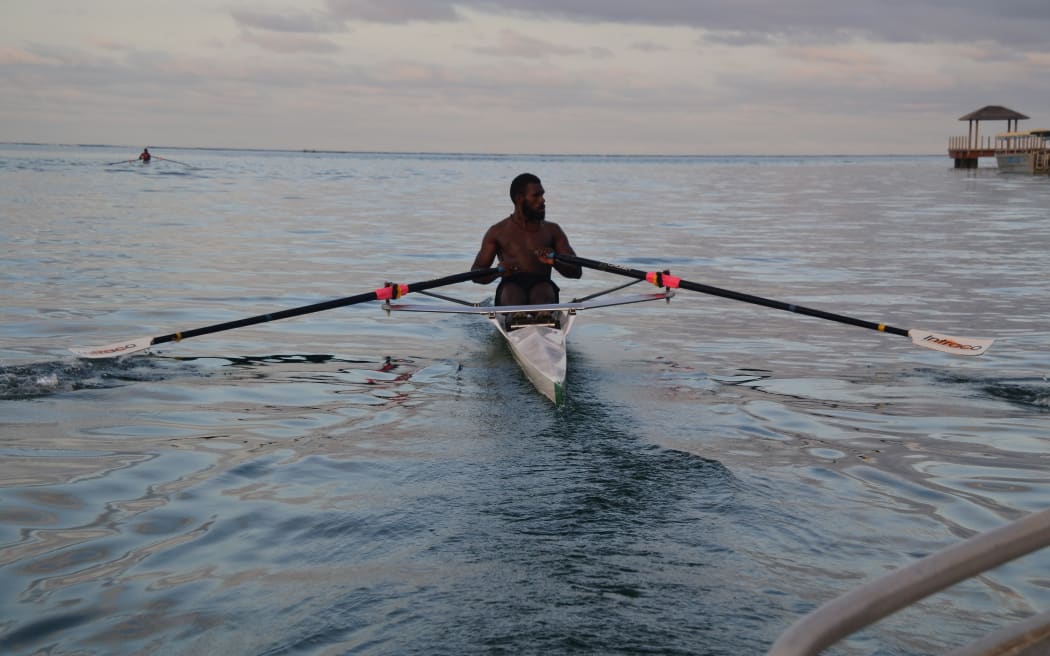 Elite training squad member Rio Rilli.