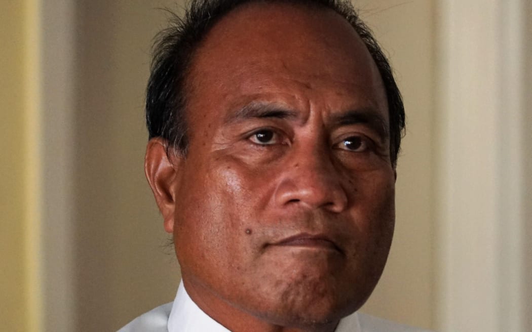 The president of Kiribati, Taaneti Maamau.