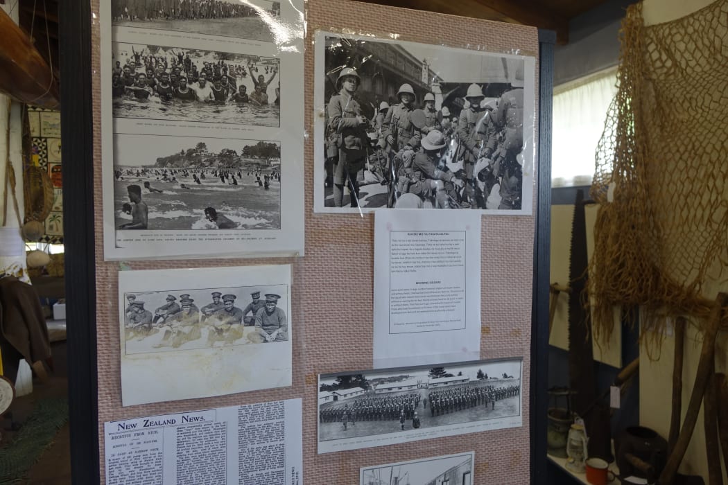 Exhibition inside Niue museum