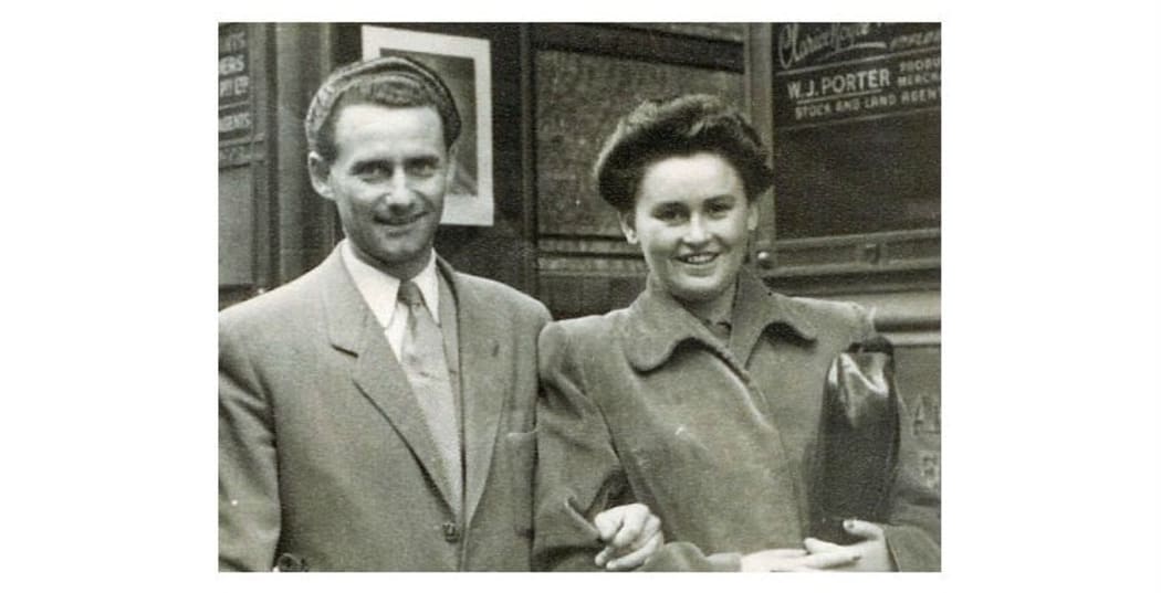 Lale Sokolov and Gita in Sydney after they survived  Auschwitz