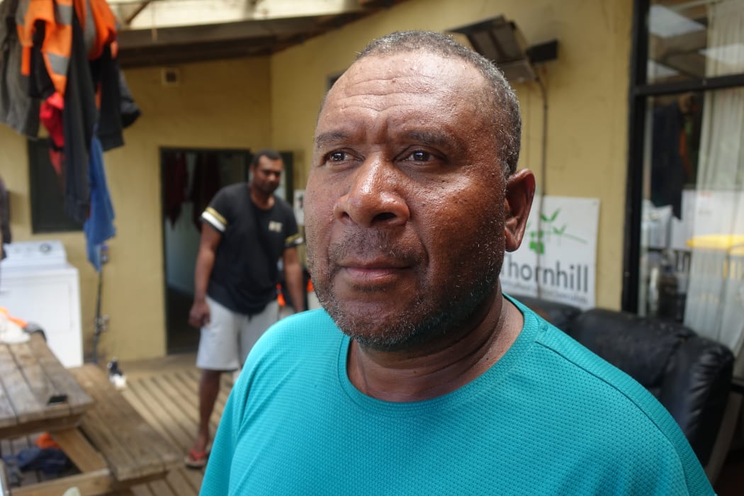 George Luabani, a ni-Vanuatu who works with RSE contractor Thornhill in Marlborough.