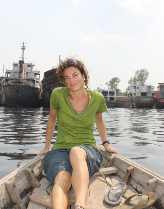 Gaia Vince in Bangladesh.