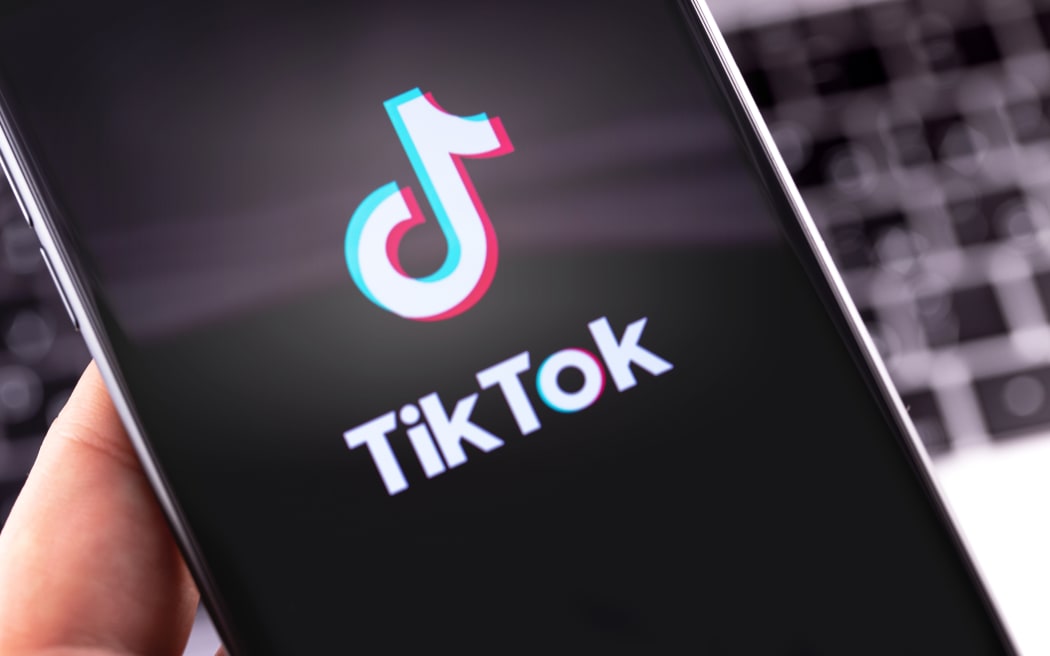 TikTok logo.