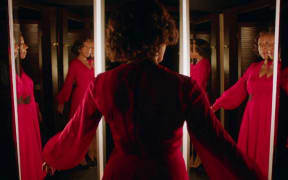 A still from the 2018 film In Fabric