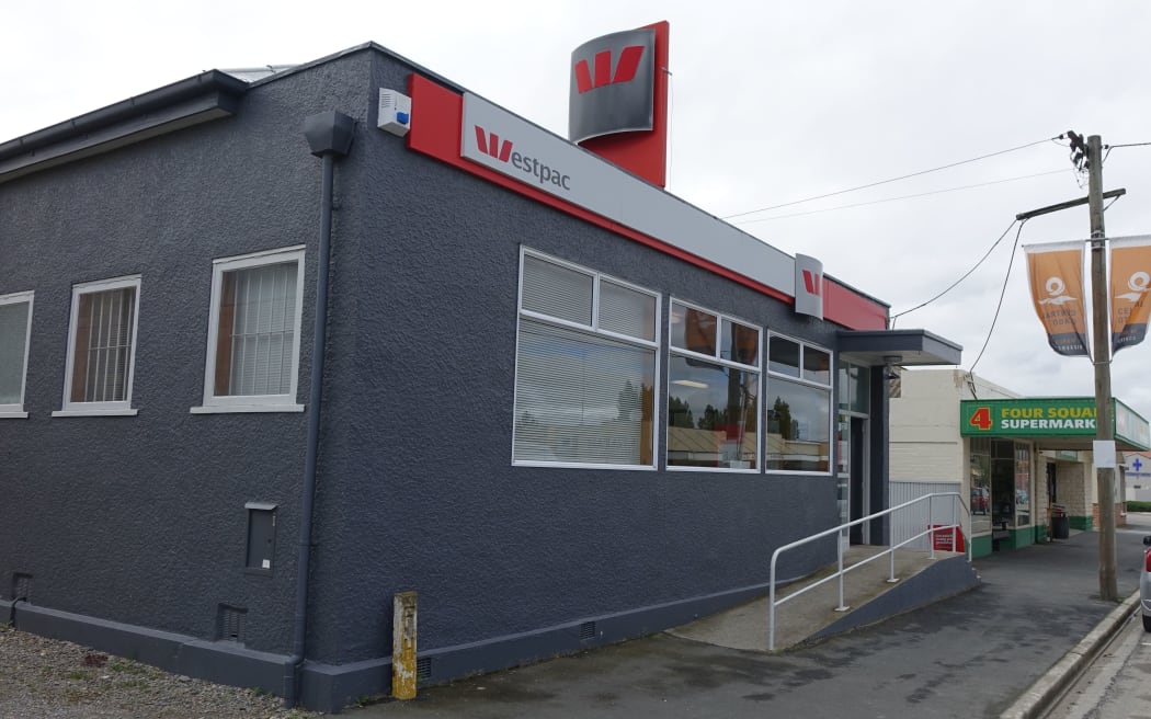 The Ranfurly Westpac branch closed its doors for the last time today.