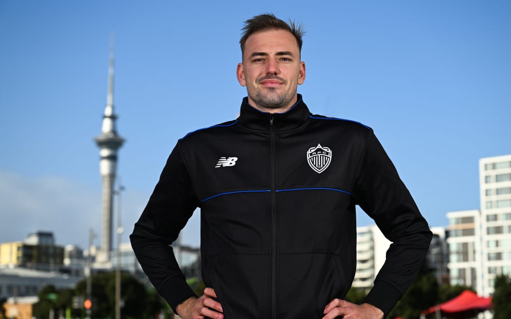 Auckland FC A-League player Michael Woud.