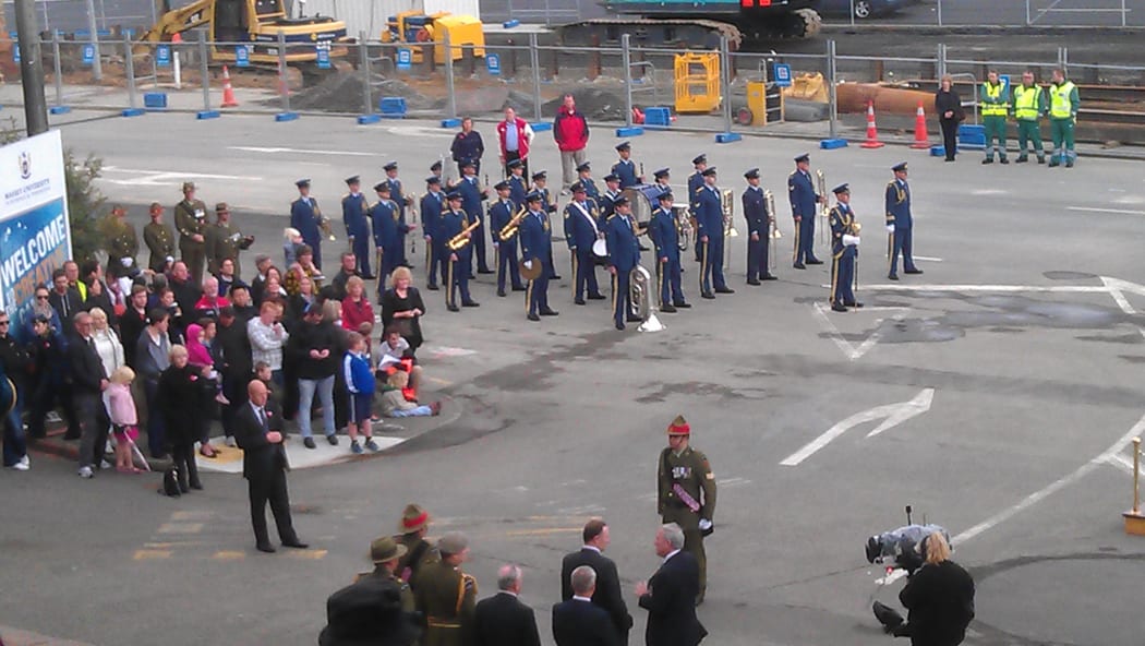 A wreath laying ceremony was later held at the National War Memorial in Wellington.