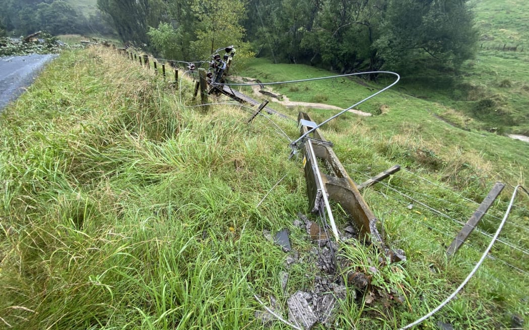 Downed power lines