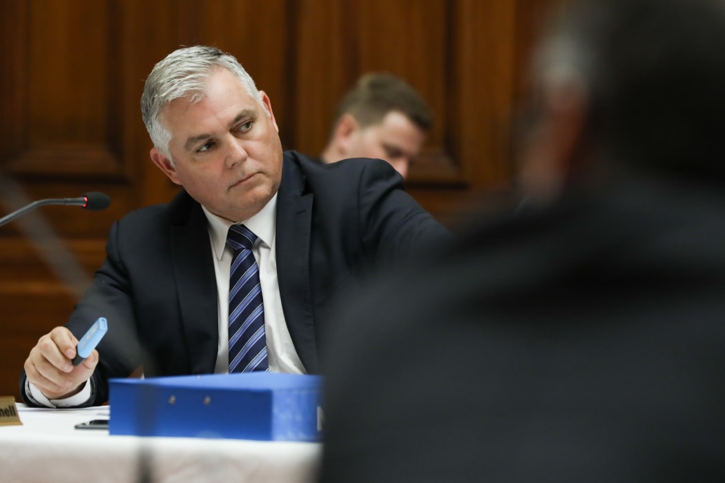 National MP Mark Mitchell in select committee