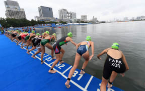 2019 ITU World Olympic Qualification Event Elite Women's in Odaiba, Tokyo,