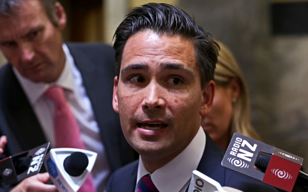 National MP Simon Bridges.